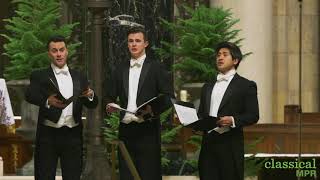 Chanticleer performs Biebls Ave Maria at the Cathedral of St Paul [upl. by Bainbrudge799]