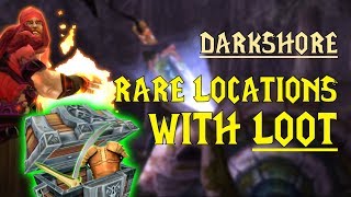 WoW Classic  Rare Mob Locations  UNIQUE LOOT  Darkshore [upl. by Rowell727]