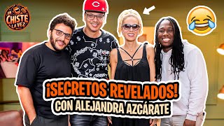 ¡Secretos Revelados Alejandra Azcárate muestra su otro yo entre Risas en una Entrevista Inolvidable [upl. by Sheridan]