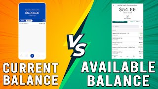 Current Balance vs Available Balance  Whats The Difference A Detailed Comparison [upl. by Aniretac]