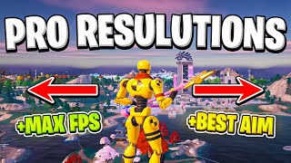 TOP 5 PRO STRETCHED RESOLUTIONS In Fortnite Season 4  🔨 FPS BOOST amp Smoother Gameplay 🔨 [upl. by Gertie539]