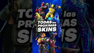 🔥 TODAS las PROXIMAS SKINS de FORTNITE 😱 fortnite fortniteclips fortniteshorts fortnitenews [upl. by Attenal]