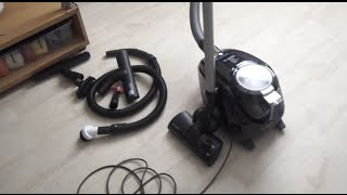 Bosch silent vacuum cleaner test GS50 ProSilence 66 Power Silence 2 BGS5SIL2GB [upl. by Cagle]