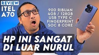 HP 900 Ribuan Paling Ga Masuk Di Akal REVIEW iTel A70 [upl. by Malamud374]