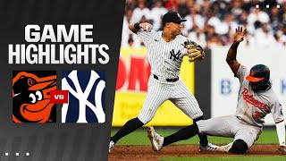 Orioles vs Yankees Game Highlights 61824  MLB Highlights [upl. by Atselec242]