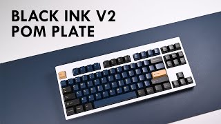 Gateron Black Ink V2 on POM Plate Sound Test [upl. by Maharva714]