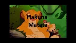 Der König der Löwen  Hakuna Matata Lyrics [upl. by Jarvey365]