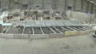 Time Lapse Stretcher Construction at Arconic Davenport Works [upl. by Landel118]