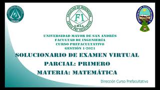 1Solucionario Examen Virtual MAT1P [upl. by Markos497]