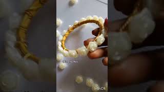 Bangles crafts Old Bangles Again use  Bangles Reuse DIY ✨ [upl. by Vinita]