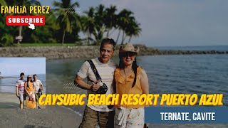 CAYSUBIC BEACH RESORT PUERTO AZUL TERNATE CAVITE [upl. by Kippar]