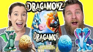 Dragamonz Surprise Egg  Hatch Dragons Trading Card Game Toy [upl. by Suckram649]