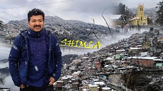 First Snowfall of 2024 in Shimla  Pankaj Singta  Anu Sharma  InfoVE [upl. by Orlena80]