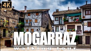 🇪🇸4K MOGARRAZ Tour  SALAMANCA  Beautiful village of portraits in Sierra de Francia spain [upl. by Bat]