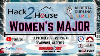 Sayaka Yoshimura vs Rui Wang  Draw 4  Hack2House Alberta Curling Series Womens Major [upl. by Solorac]