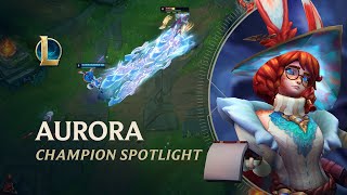 Aurora Champion Spotlight  Gameplay  League of Legends [upl. by Avir630]