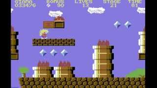 The Great Giana Sisters Longplay C64 50 FPS [upl. by Ervin369]