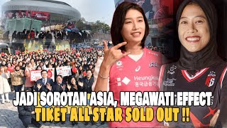 ASIAN GEMPAR Fenomena LANGKA All Star Effect Megawati Di Serbu Ribuan Fans Korea Sejarah Tercipta [upl. by Remy]