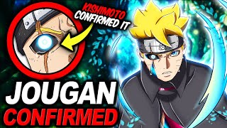 🚨🚨 Borutos Jougan OFFICIALLY CONFIRMED In Manga By Kishimoto [upl. by Kilian168]