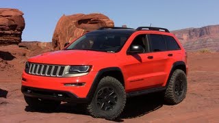 Jeep Grand Cherokee TrailHawk II Concept Revealed [upl. by Anidan]