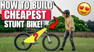 HOW TO BUILD A CHEAP STUNT BIKE  Infinity Riderzz [upl. by Niroht157]