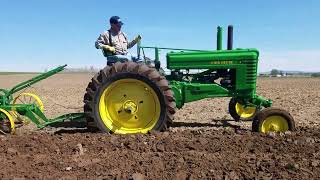 Antique Tractors Plowing [upl. by Sorenson]