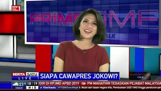 Prime Time Talk Siapa Cawapres Jokowi 1 [upl. by Soinotna]