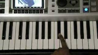 How to Play Keri Hilson quotEnergyquot Piano tutorial [upl. by Yelkreb155]