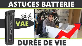 SECRETS dentretien pour une BATTERIE de VAE DURABLE VÉLOBECANE [upl. by Wengert]