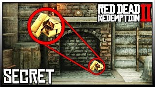 SECRET HOUSE WITH THE HIDDEN GOLD BAR Red Dead Redemption 2 Gold Bars [upl. by Amaral477]