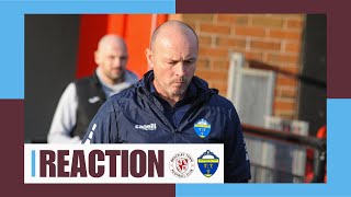 Brackley Town 00 Warrington Town Paul Carden reaction [upl. by Carrew]