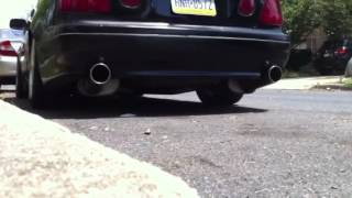 5zigen fireball mega exhaust gs300 philly vip [upl. by Enier23]