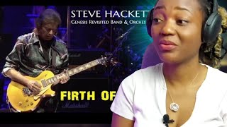 WAIT a DAMN Min 🤯 Steve Hackett  Firth of Fifth  reaction [upl. by Armallas]