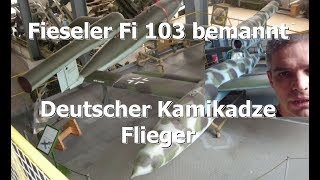 V4 Fi103 Bemannte V1 Bombe für deutsche Kamikaze Flieger  Schweizerisches Militärmuseum [upl. by Narak]