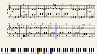 Anandaloke Mangalaloke Rabindra Sangeet Piano Solo Version Staff Notation by Arup Paul [upl. by Kirby]