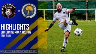 LONDON SUNDAY TROPHY  SEMI FINAL  INTER MANRESA 24 VS OAKWOOD FC [upl. by Adile]