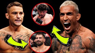 PREDICCIONES y El regreso de Charles Oliveira y Dustin Poirier [upl. by Haley]