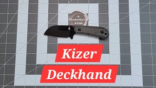 All hands on Deck The Kizer Deckhand  review daily carry tools atherapeuticedge [upl. by Yanej]