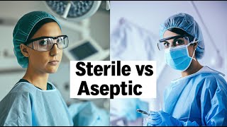 What Is The Difference Between Surgical Asepsis Vs Medical Asepsis Sterile Vs Aseptic [upl. by Calder]