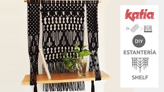 Curso Online Gratis de Macramé 🙌🏾 Cómo Hacer una Estantería de Macramé [upl. by Kotz312]