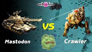 Red Alert 2  Mental Omega  Mastodon Challenge Vs All Super tanks amp heroes [upl. by Sualokcin]