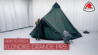 How to Pitch Klondike Grande PRS  Robens 2023 [upl. by Giarc]