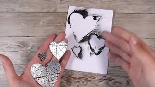 Embossing Tin FoilMetal Technique in Card making [upl. by Sherburn]