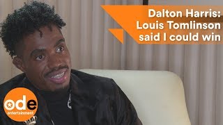 Dalton Harris Louis Tomlinson said I could win X Factor [upl. by Zetnod]