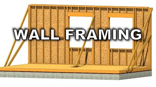 Wall Framing basics [upl. by Haimerej]