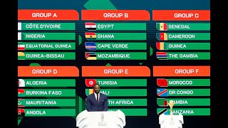 CAN 2024  PROGRAMME des matchs de poules de la Coupe dAfrique des Nations [upl. by Tarfe]