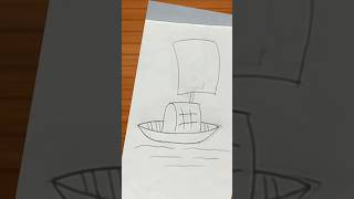 Easy Boat Drawing [upl. by Kurtz]