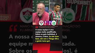 Concorda com o treinador do Fluminense fã de esporte shorts [upl. by Aienahs]