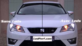 Leds clignotants avant  Seat Leon 3 [upl. by Behm100]