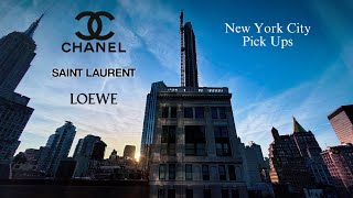 NEW YORK CITY SHOPPING SPREE GRAILS CHANEL  SAINT LAURENT  LOEWE [upl. by Alasteir337]